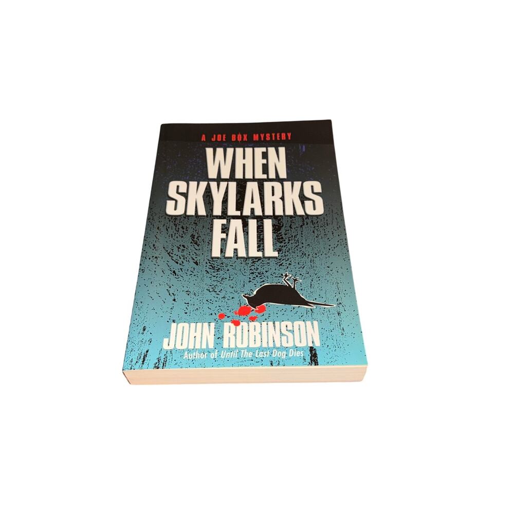 When Skylarks Fall Joe Box Mystery John Robinson Paperback Suspense Christian
